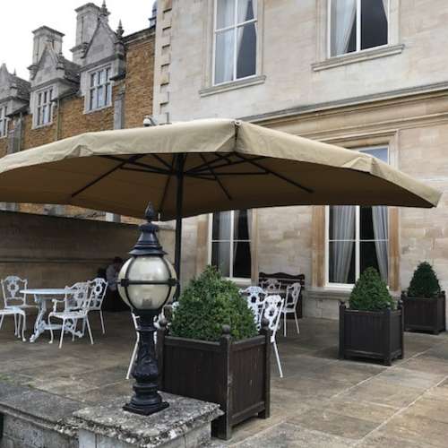 Stapleford Park Hotel Jumbo Umbrella Repair & Re Cover