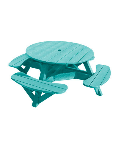 Picnic Tables With Coloured Frames