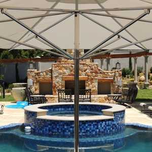 3.5m Hexagonal Powerbrella Umbrella