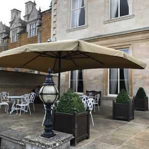 Stapleford Park Hotel Jumbo Umbrella Repair & Re Cover