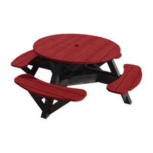 Picnic Tables With Black Frames