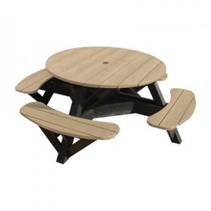Picnic Tables With Black Frames